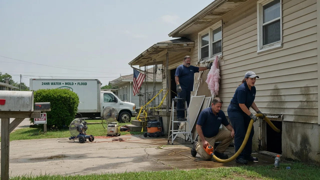 Water Damage Repair in Humansville, MO near me